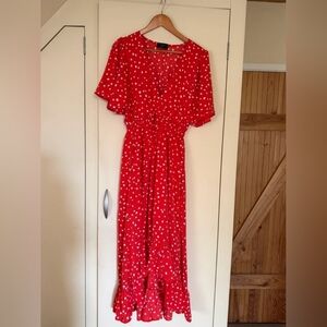 Red Polka Dot Dress